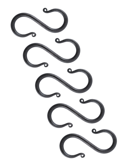 Conjunto de 5 ganchos medievais em...