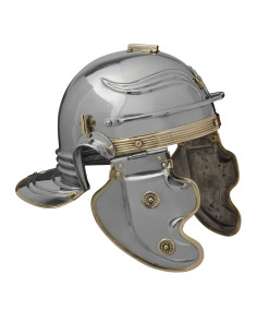 Capacete Besançon imperial gaulês romano, aço