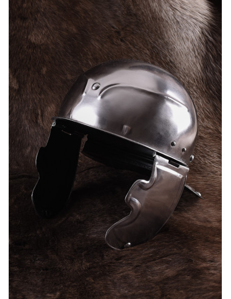 Capacete Galo Port Bei Nidau, em aço