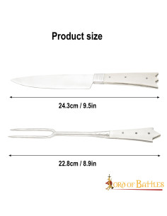 Faca e garfo, nobreza medieval do castelo 2