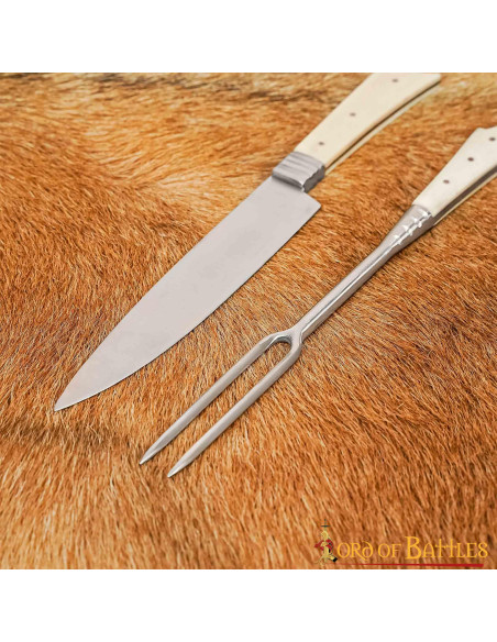 Faca e garfo, nobreza medieval do...