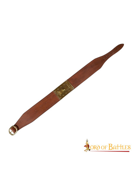 Cinto de guerreiro medieval em couro...