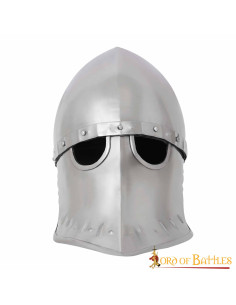 Capacete ítalo-normando com máscara (século XII)