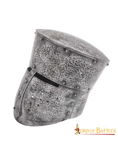 Capacete dos cruzados em aço (séculos XII-XIII) 2