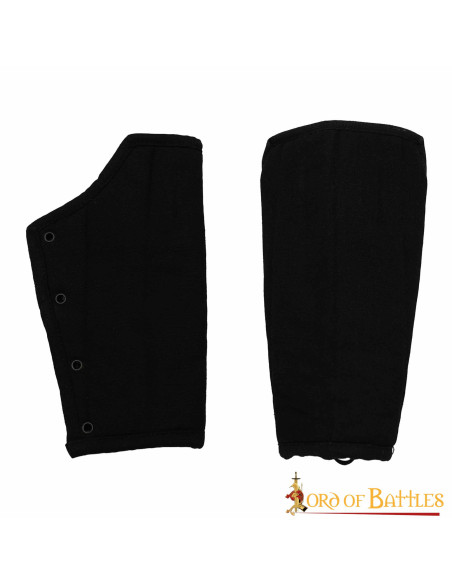 Pulseiras medievais acolchoadas de...