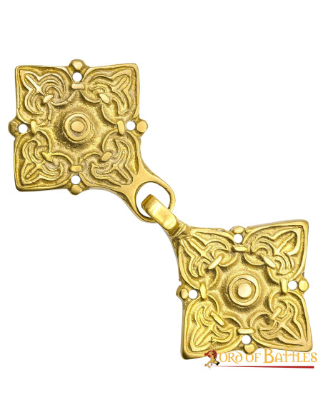 Fecho manto Gulbische banhado a...