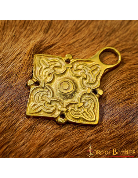 Fecho manto Gulbische banhado a...