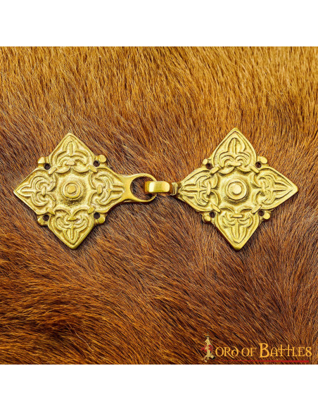 Fecho manto Gulbische banhado a...