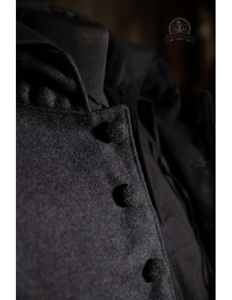 Jaqueta Mosqueteira de Lã Quentin -...