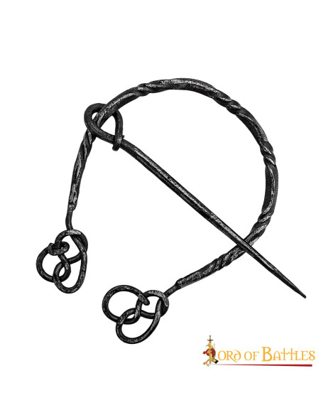 Fibula para capas em aço forjado...