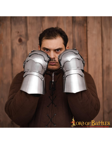 Manoplas estilo luva de torneio - 16G