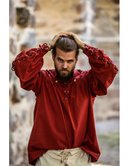 Camisa medieval Adrian com...