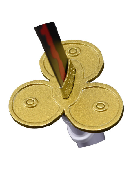 Mini katana branca Enma do anime Zoro...