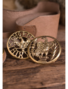 Roman baldric Gastrum Zugmantel para Gladius, século III 2