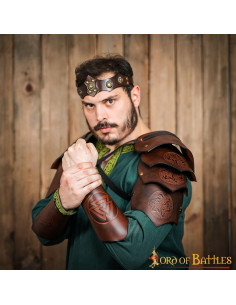 Pulseiras Norse Valknut, Nó da Morte - Marrom