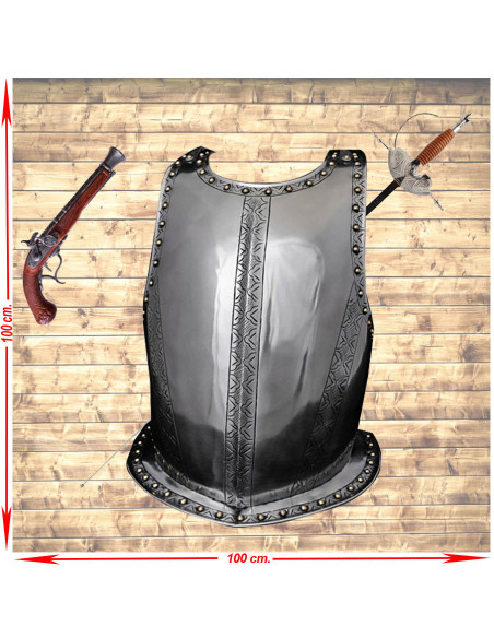 Pacote renascentista com couraça,...