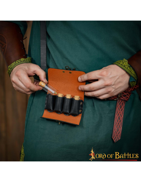 Saco de Druida com 4 recipientes para...