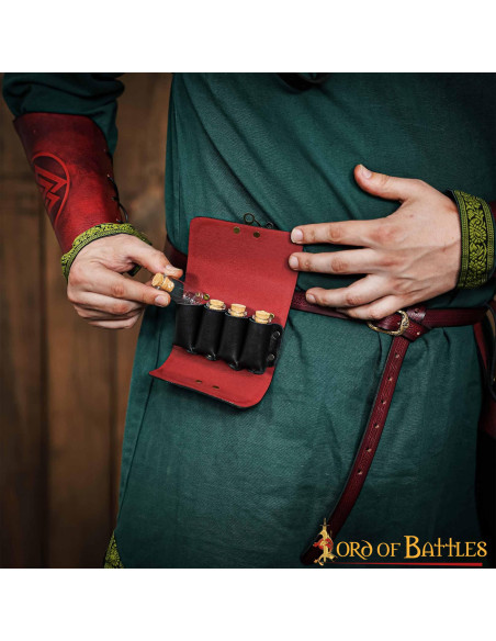 Bolsa de Druida com 4 recipientes...