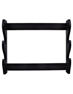 Display de parede para 2 katanas 2