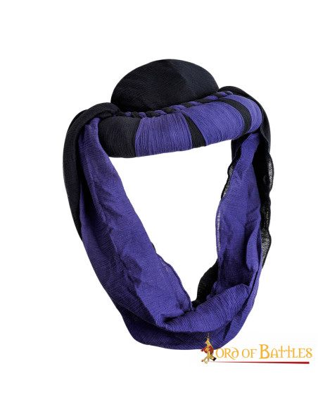 Turbante beduíno do deserto - azul