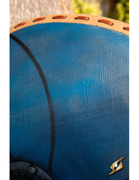 Escudo Viking Gastir para LARP (Azul)