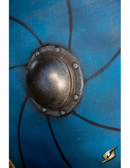 Escudo Viking Gastir para LARP (Azul)