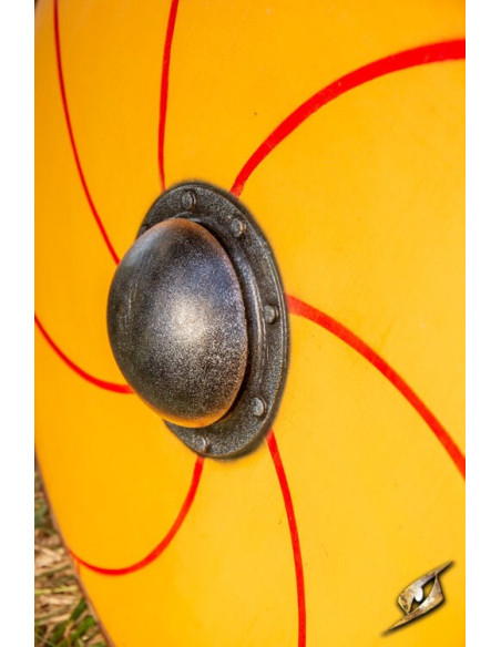 Escudo Viking Gastir para LARP (Amarelo)