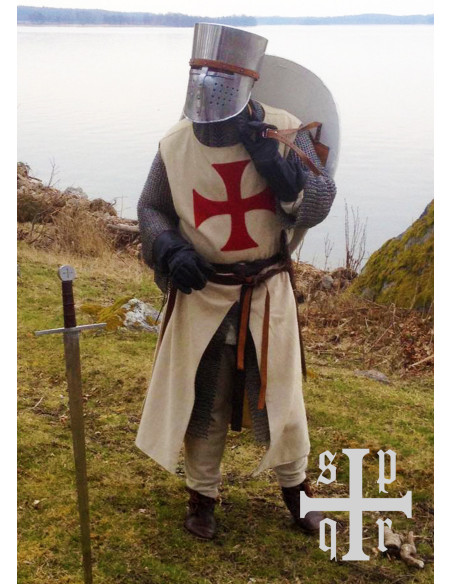 Autêntico Tabardo Templário, tamanho...