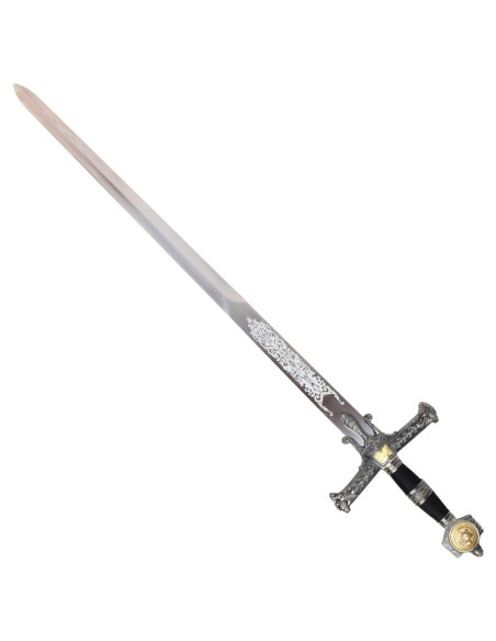 Espada decorativa do Rei Salomão, com...