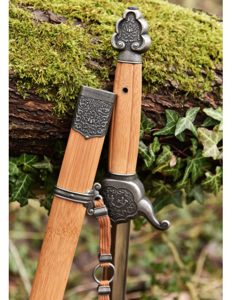 Jian Shaolin, acabamento em aço