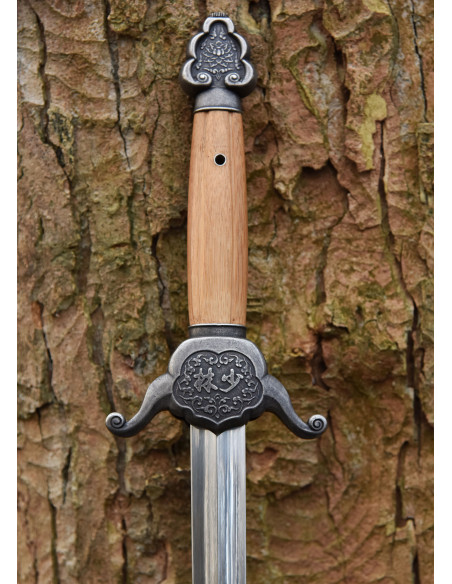 Jian Shaolin, acabamento em aço