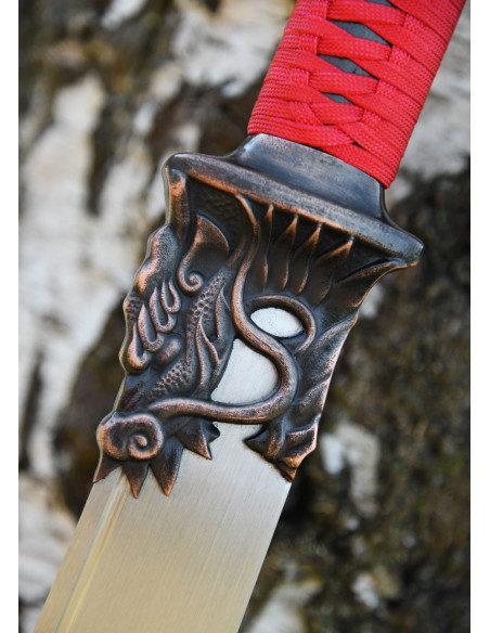 Pudao, arma de haste chinesa (177,2 cm.)