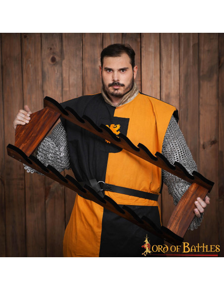 Suporte de parede para 8 espadas e...