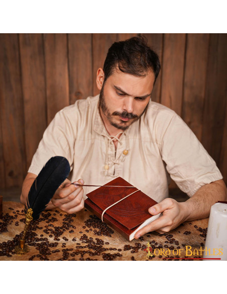 Diário de pele de dragão celta...