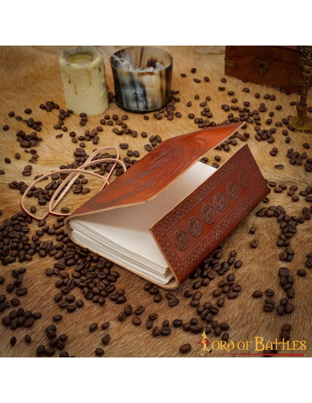 Diário de pele de dragão celta...