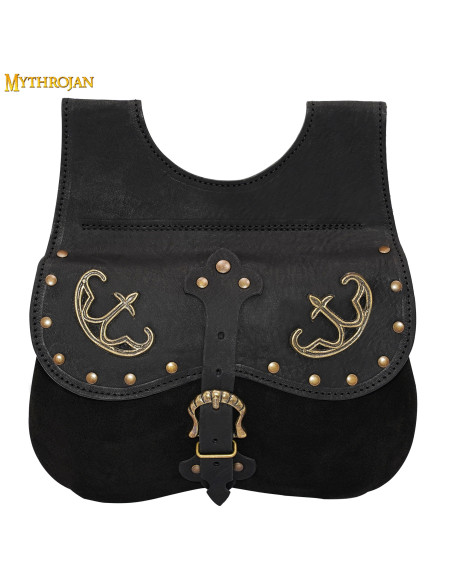 Bolsa medieval, tipo pochete, na cor...