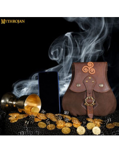 Saco medieval Stalwart Warrior, com triqueta celta, em... 2