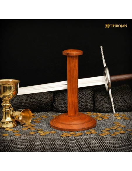 Expositor de capacete de madeira (38...