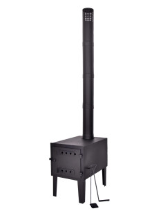 Cozinha medieval para as tendas dos reencenadores