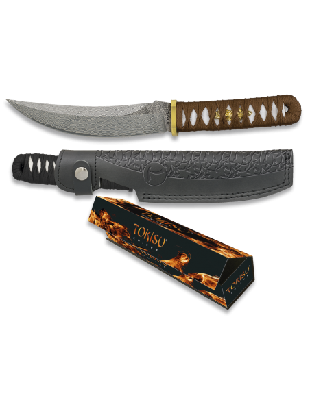 Damasco CNC Faca de Damasco, marca...