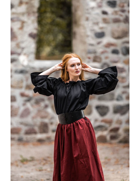 Blusa medieval Morgan fora dos...