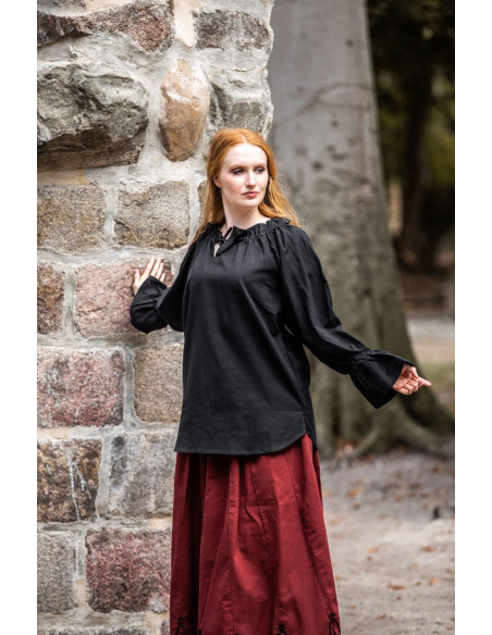 Blusa medieval Morgan fora dos...