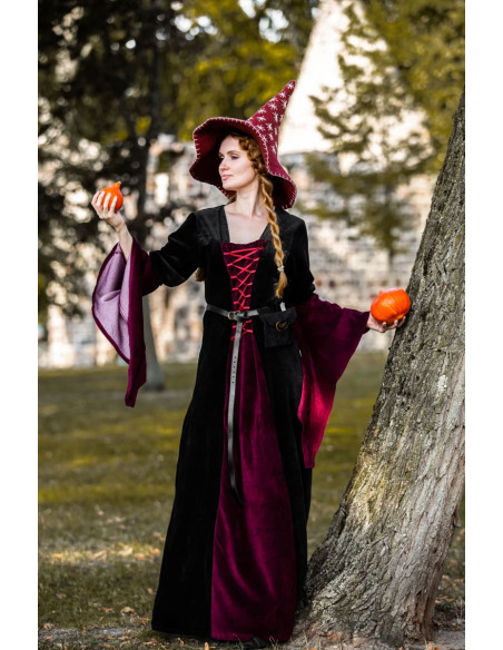 Chapéu de bruxa modelo estrela, cor...