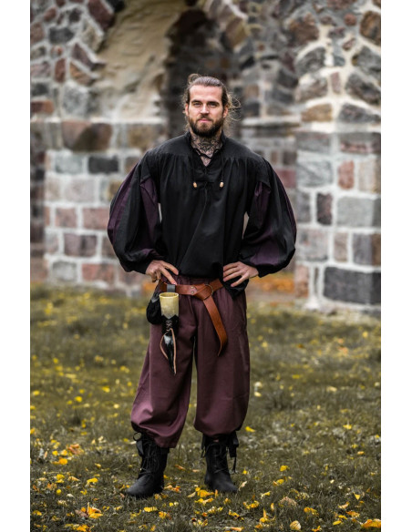 Camisa medieval Landsquenet modelo...