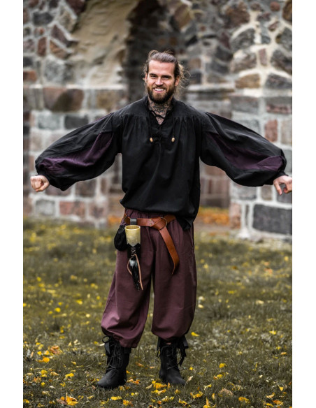 Camisa medieval Landsquenet modelo...