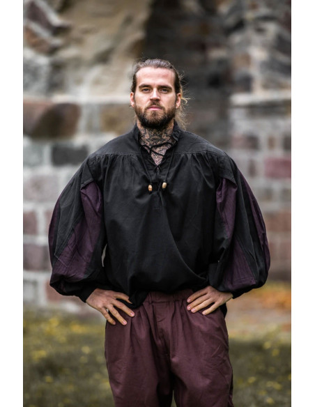 Camisa medieval Landsquenet modelo...