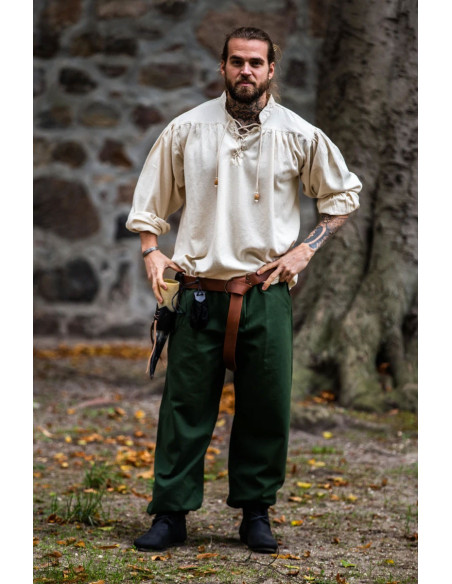 Camisa medieval modelo Leopold, cor...