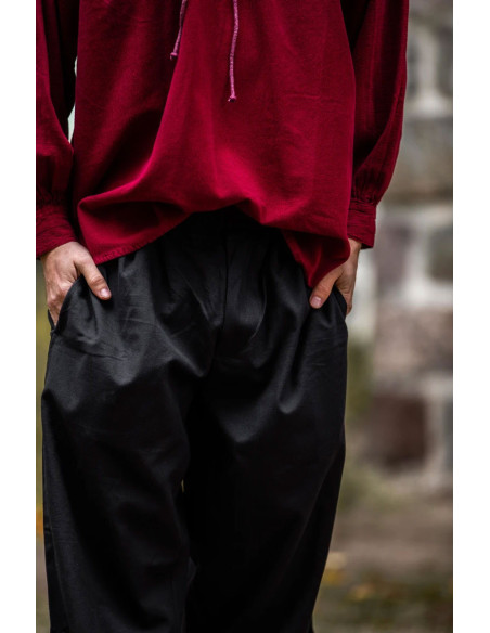 Calça pirata Vincent, cor preta