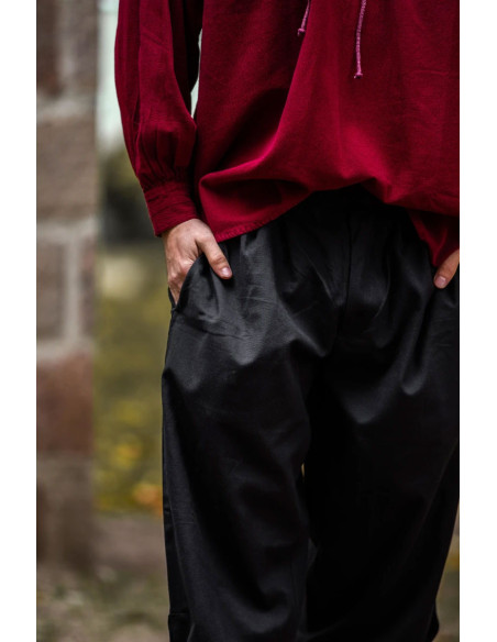 Calça pirata Vincent, cor preta