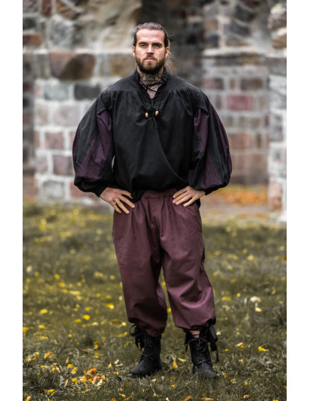 Calça pirata Vincent, cor marrom